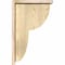 Ekena Millwork Crestline Rough Sawn Corbel w/Backplate, Douglas Fir, 6"W x 14"D x 22"H COR06X14X22CRE01RDF - alternate 2